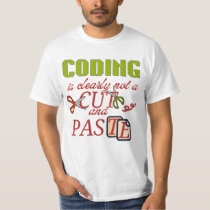 T-shirt La programmation ne consiste pas seulement à coupe