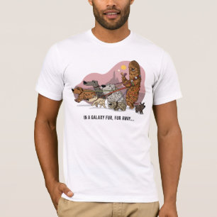 T-shirt La promenade galactique de Chewie