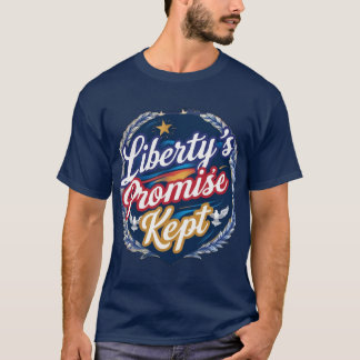 T-shirt La promesse de la liberté gardée