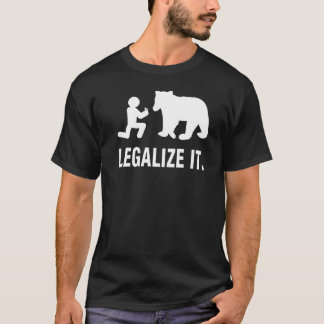 T-shirt La proposition d'ours