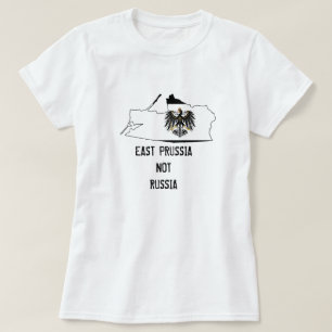 T-shirt La Prusse est pas Russie (femmes)
