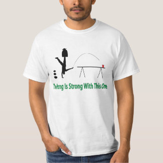 T-shirt La puanteur de bière est chemise forte en texte