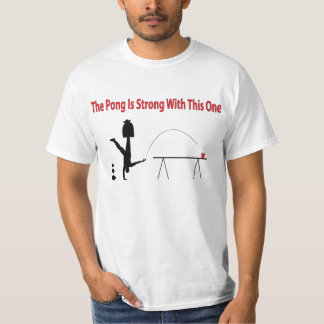 T-shirt La puanteur de bière est chemise forte en texte