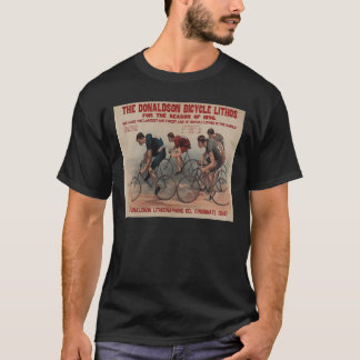 T-shirt La publicité de bicyclette de Donaldson pour la sa