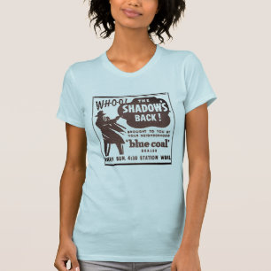 T-shirt La publicité Vintage de l'ombre