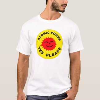 T-shirt La puissance atomique satisfont oui