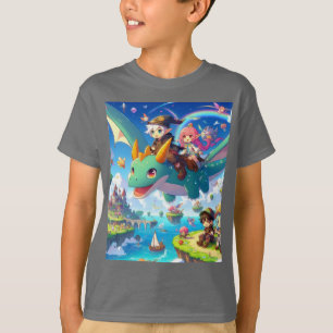 T-shirt La quête de l'aventure : le monde au-delà