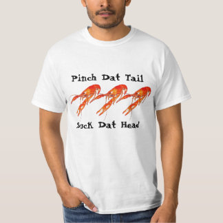 T-shirt la queue de dat de pincement d'écrevisses sucent