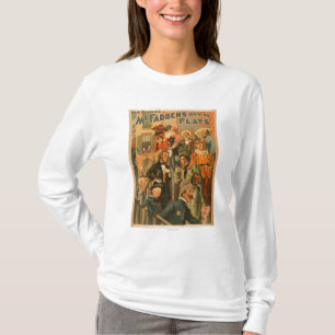 T-shirt La rangée de McFadden du théâtre de nouvelle