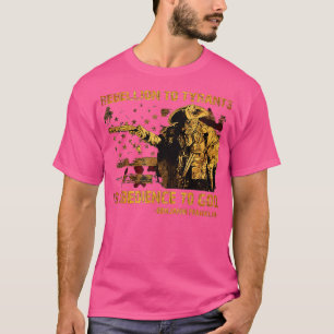 T-shirt La Rébellion Aux Tyrans Est L'Obéissance À Dieu Fr