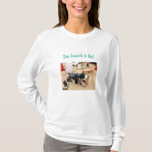 T-shirt La Recherche est activée !T-shirts