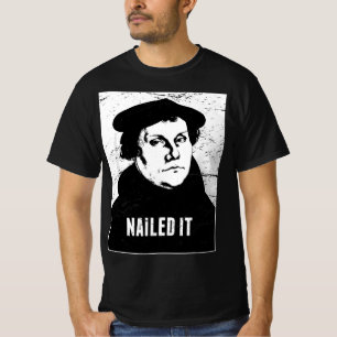 T-shirt La Réforme Protestante L'A Clôturé Luthérien