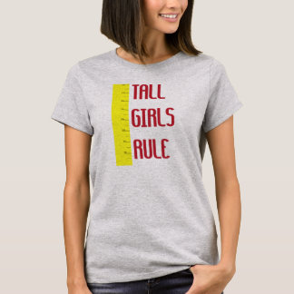 T-shirt La règle des grandes filles