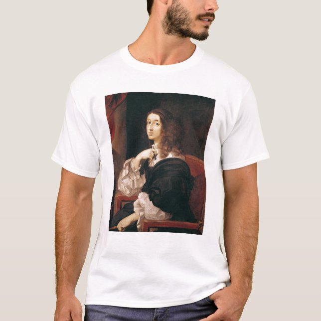 T-shirt La Reine Christina de la Suède (Devant)