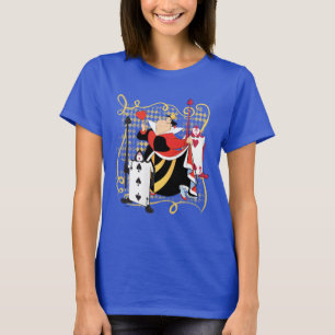 T-shirt La Reine des Coeurs  Les soldats de la Queen's Car
