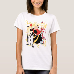 T-shirt La Reine des Coeurs  Les soldats de la Queen's Car
