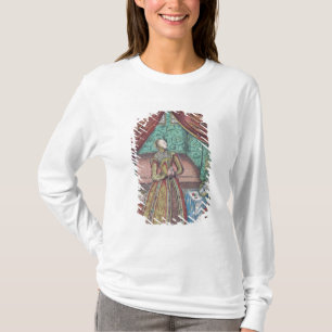 T-shirt La Reine Elizabeth I à la prière, frontispice