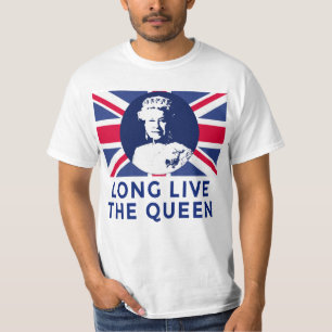 T-shirt La Reine Elizabeth II vivent longtemps la reine
