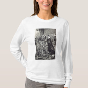 T-shirt La reine investissant l'empereur du Français