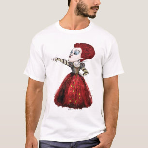 T-shirt La Reine Rouge Éteint la tête 2