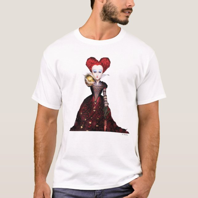 T-shirt La Reine Rouge| Ne pas être en retard (Devant)