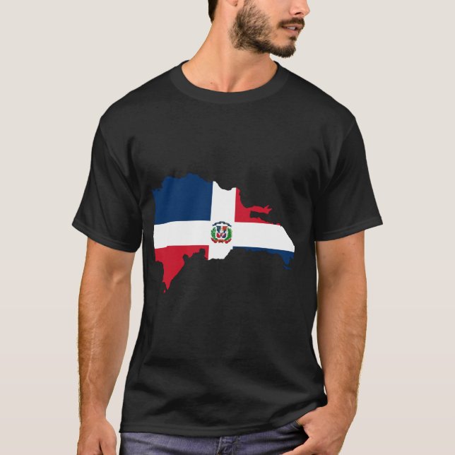 T-shirt La République Dominicaine (Devant)