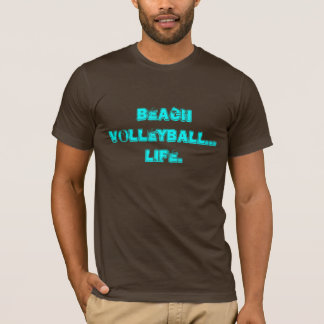 T-shirt La rétro vie de VB de plage