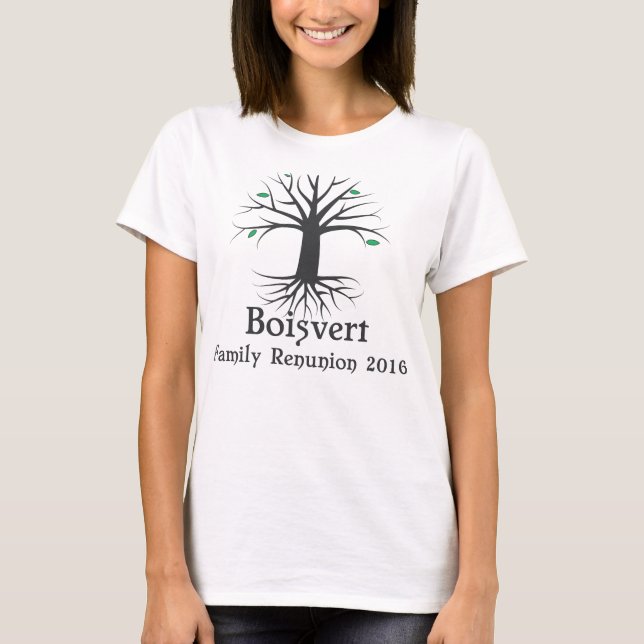 T-shirt La Réunion 2016 de Boisvert (Devant)