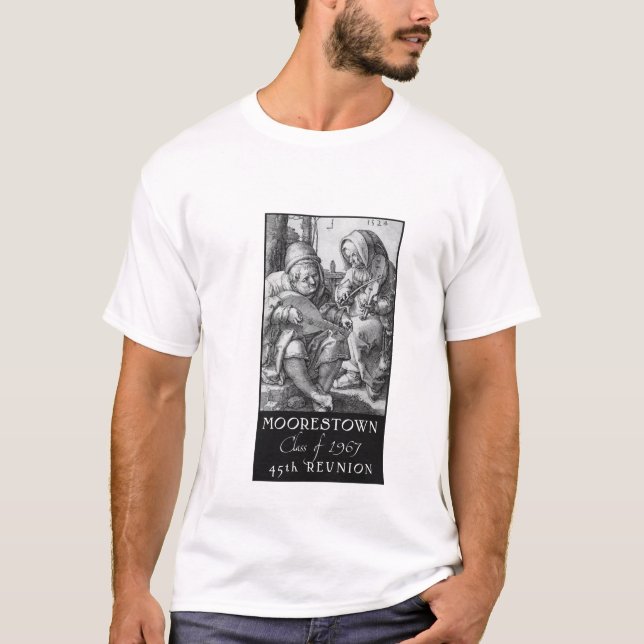 T-shirt La Réunion de classe de Moorestown (Devant)
