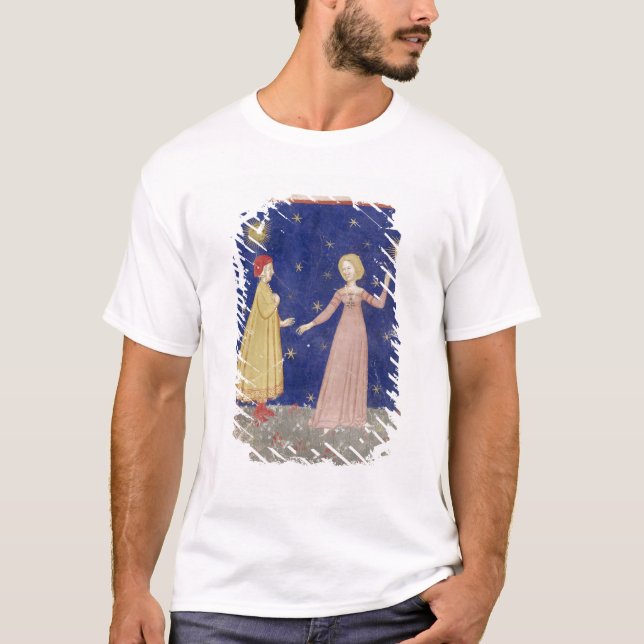T-shirt La réunion de Dante et de Béatrice (Devant)