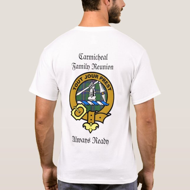 T-shirt La Réunion de famille de Carmichael (Dos)