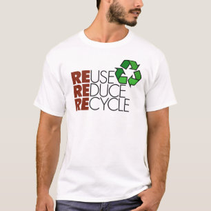 T-shirt La réutilisation réduisent réutilisent le T-shi