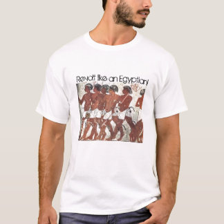 T-shirt La révolte aiment un Egyptien !