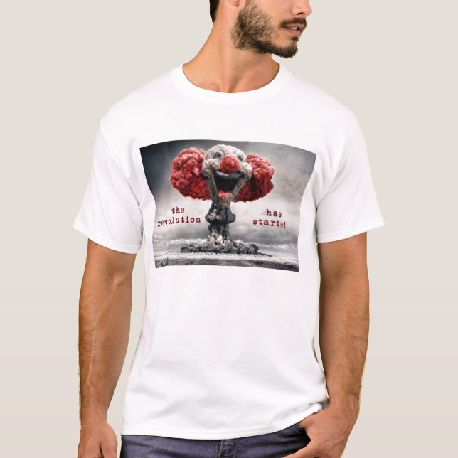T-shirt la révolution a commencé (Devant)