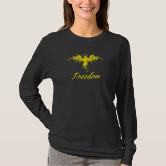 T-shirt La Révolution Continue Et L'Aigle De La Liberté