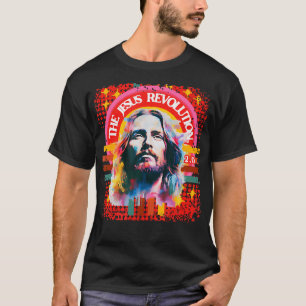 T-shirt La Révolution Jésus 2.0 Chrétien psychédélique