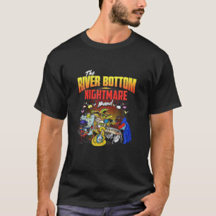 T-shirt La rivière Bottom Nightmare Funny Jug Band Christm