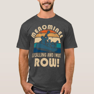 T-shirt La rivière Menominee rafting