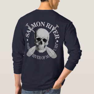 T-shirt La rivière Salmon (crâne)