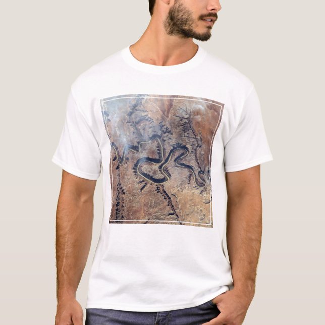 T-shirt La Rivière Verte Et Ses Canyons Tributaires Dans L (Devant)