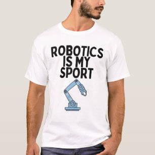 T-shirt La robotique drôle n'est pas des professeurs sport
