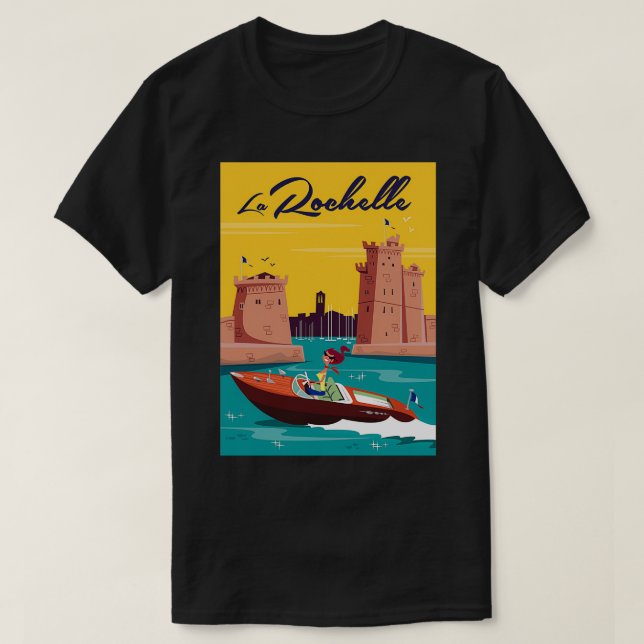 T-shirt La Rochelle (Design devant)
