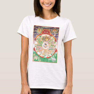 T-shirt La roue bouddhiste de la vie