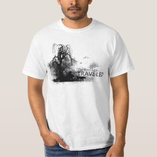 T-shirt La route moins a voyagé