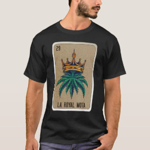 T-shirt La Royal Mota Mexicaine Lotterie Cartes de Bingo