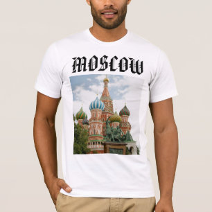 T-shirt La Russie-c, MOSCOU