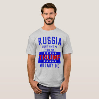 T-shirt La Russie ne m'a pas incité à voter pour l'atout