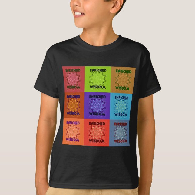 T-shirt La sagesse de Hakuna Matata enrichie (Devant)