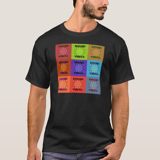 T-shirt La sagesse de Hakuna Matata enrichie (Devant)