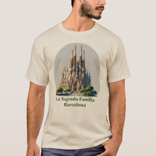 T-shirt La Sagrada Familia Barcelone Espagne